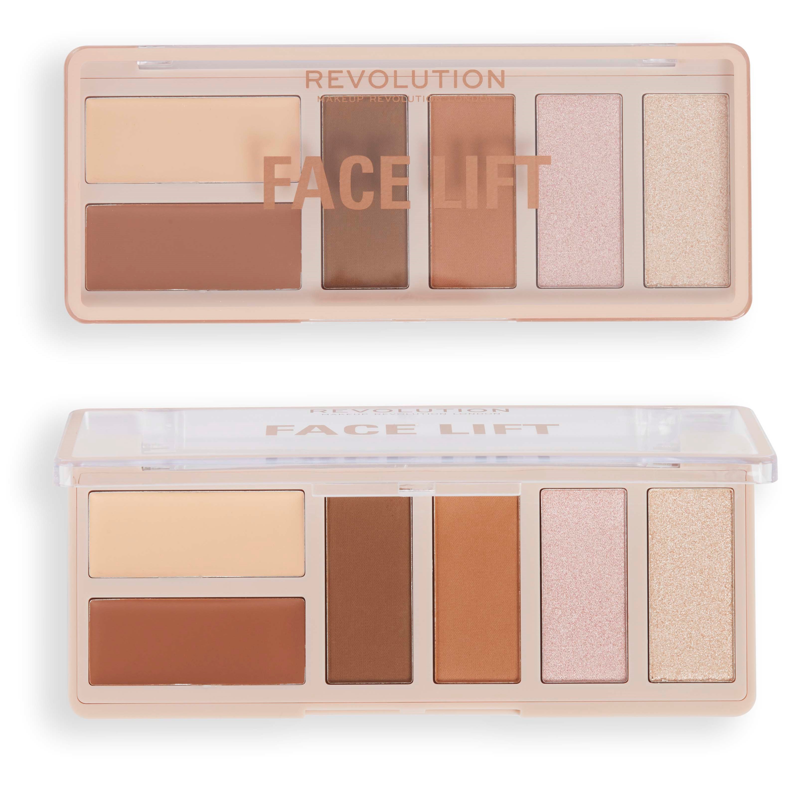 Alternativ bild 1 för Makeup Revolution Face Lift Palette Light to Medium Light to Medium