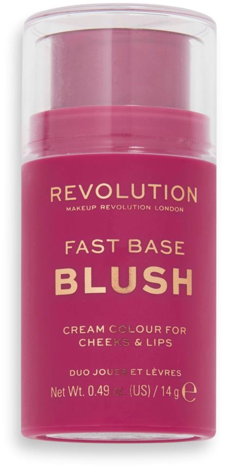 Makeup Revolution Fast Base Blush Stick Raspberry 14g