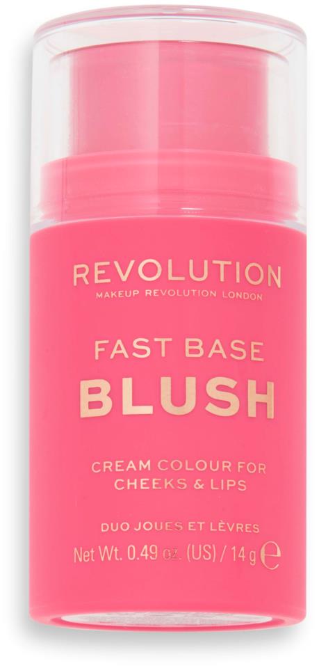 Makeup Revolution Fast Base Blush Stick Rose 14g