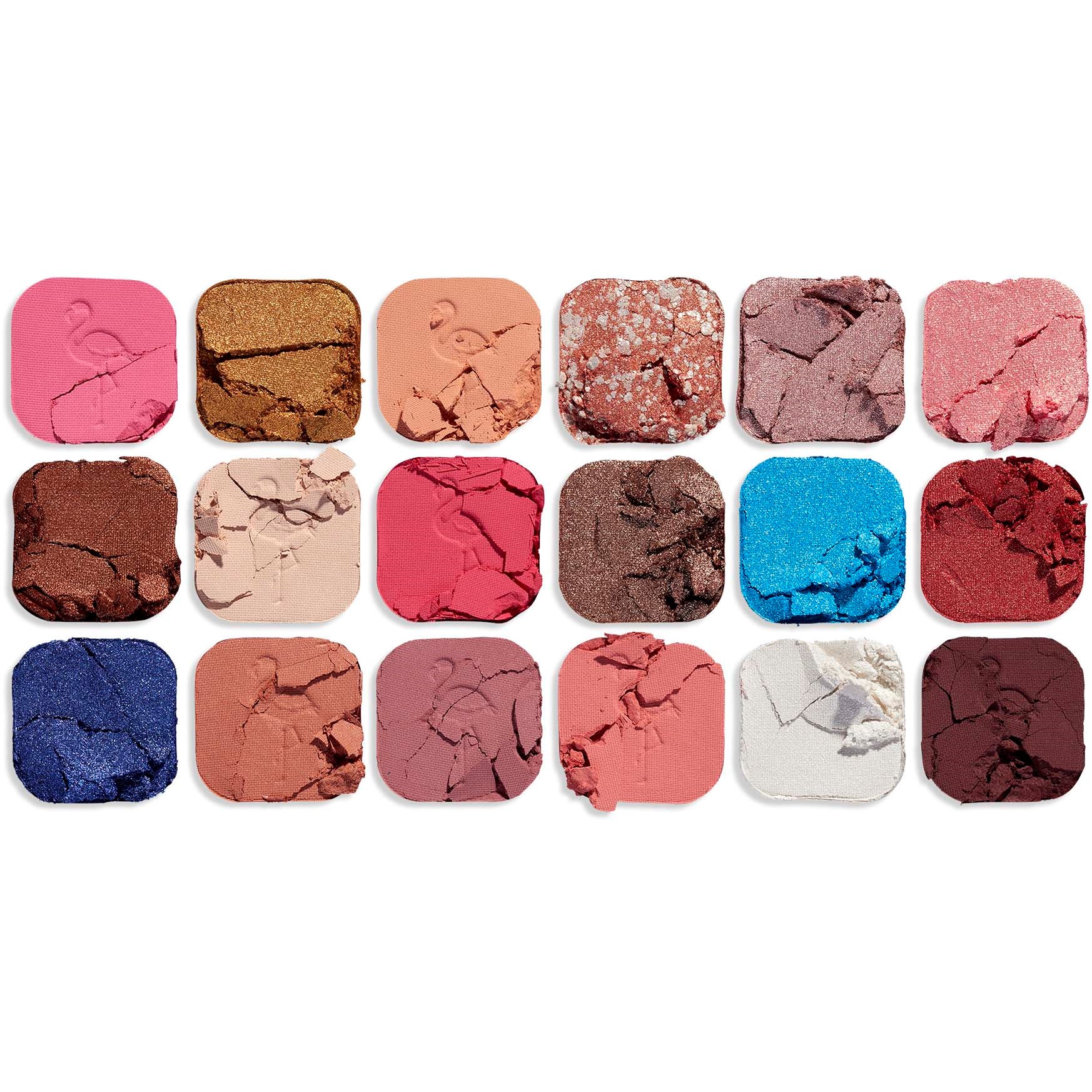 Revolution Beauty London Forever Flawless Flamboyance Flamingo Palette (obrázok 3)