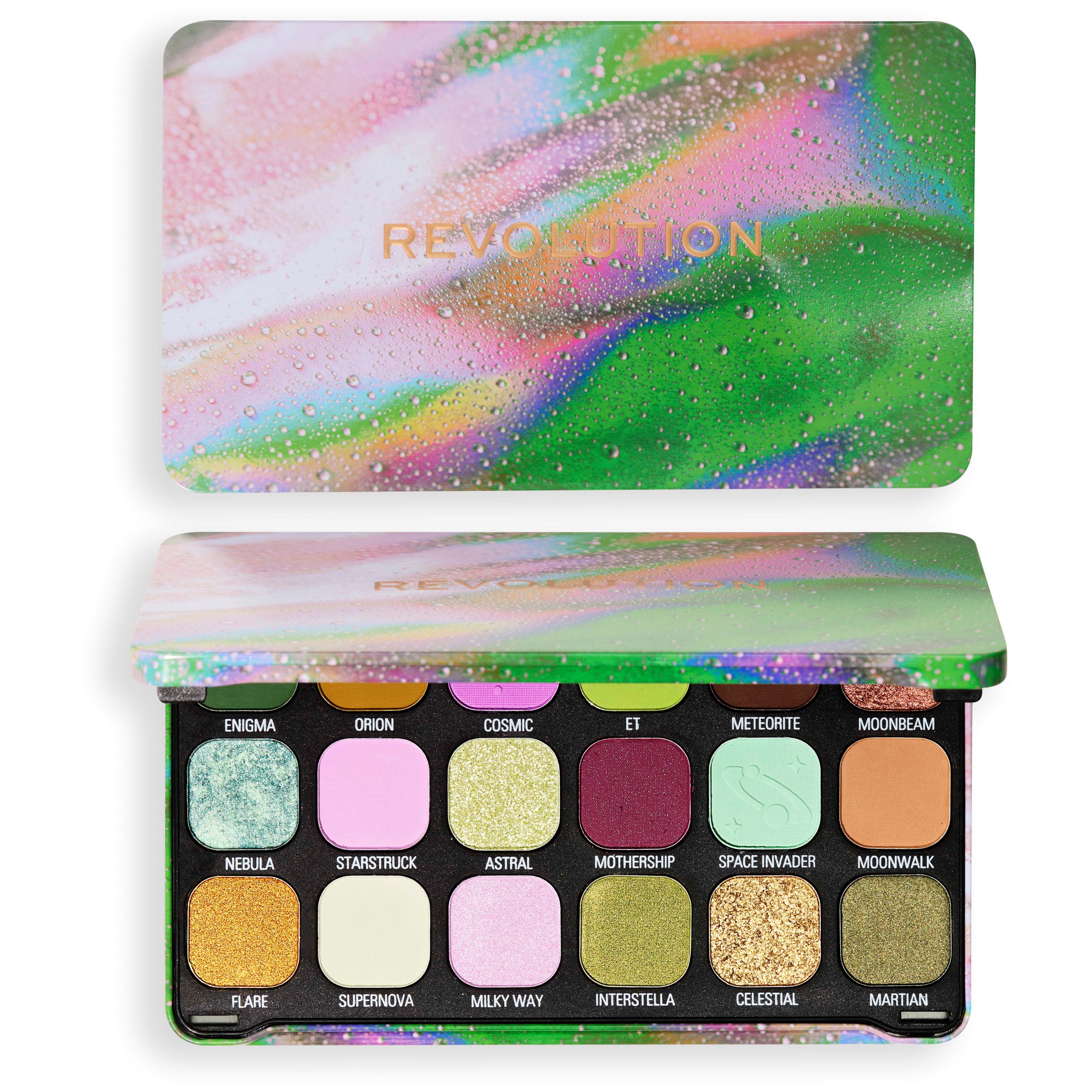 Revolution Beauty London Forever Flawless Palette Astro Nova Gree