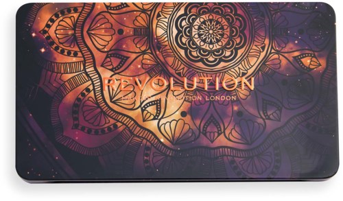 Dies ist ein buntes, kunstvolles Design mit Blättern und Blumen, und es steht "REVOLUTION" und "LONDON" darauf.