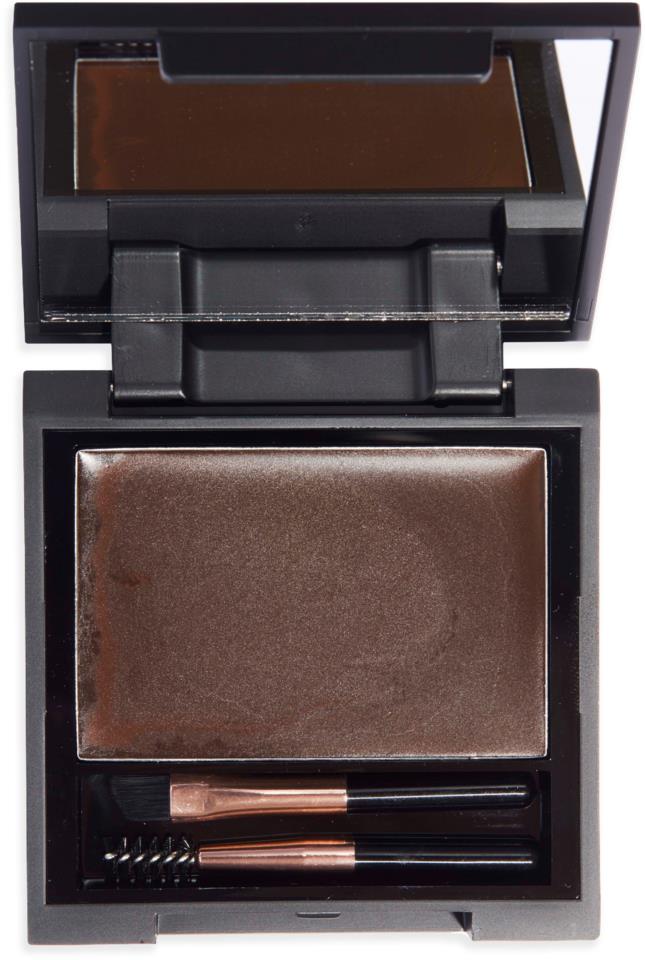 Makeup Revolution Glossy Brow Kit Dark 5g
