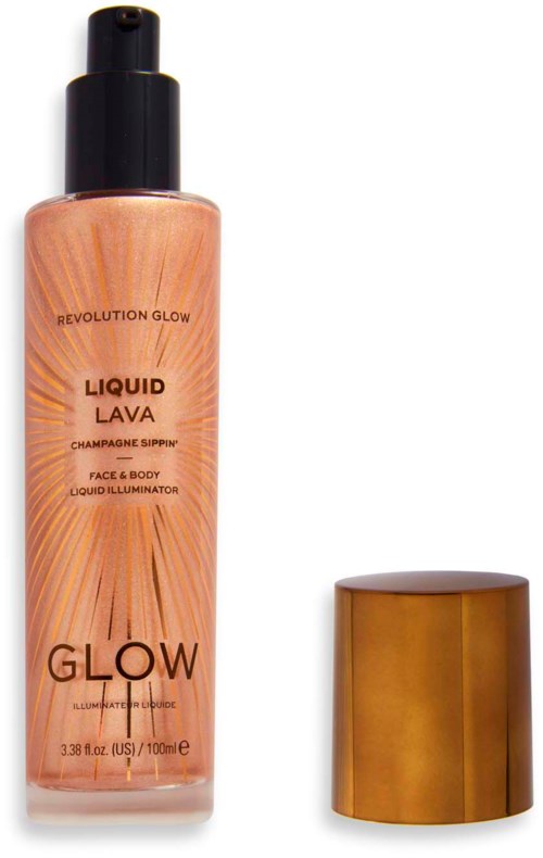 Revolution Beauty London Glow Liquid Lava Champagne Sippin
