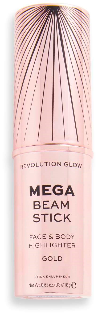 Revolution Beauty London Glow Mega Beam Stick Gold