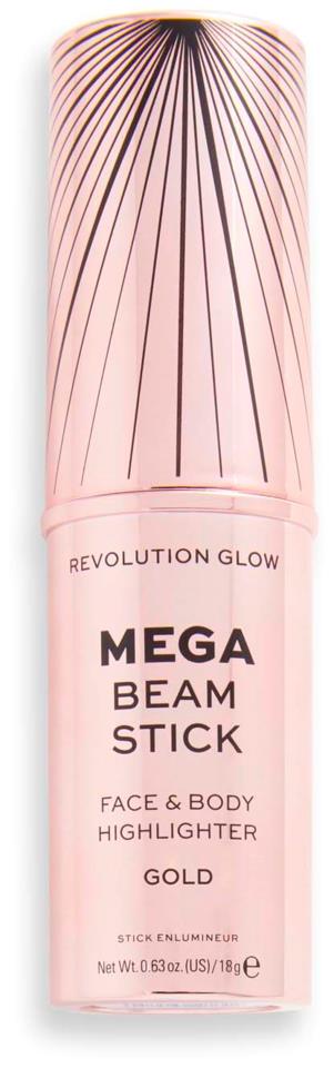 Makeup Revolution Glow Mega Beam Stick Gold 18g