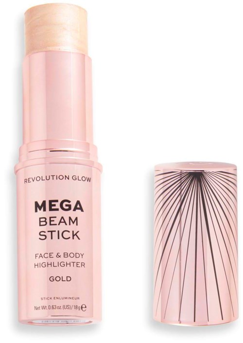 Revolution Beauty London Glow Mega Beam Stick Gold