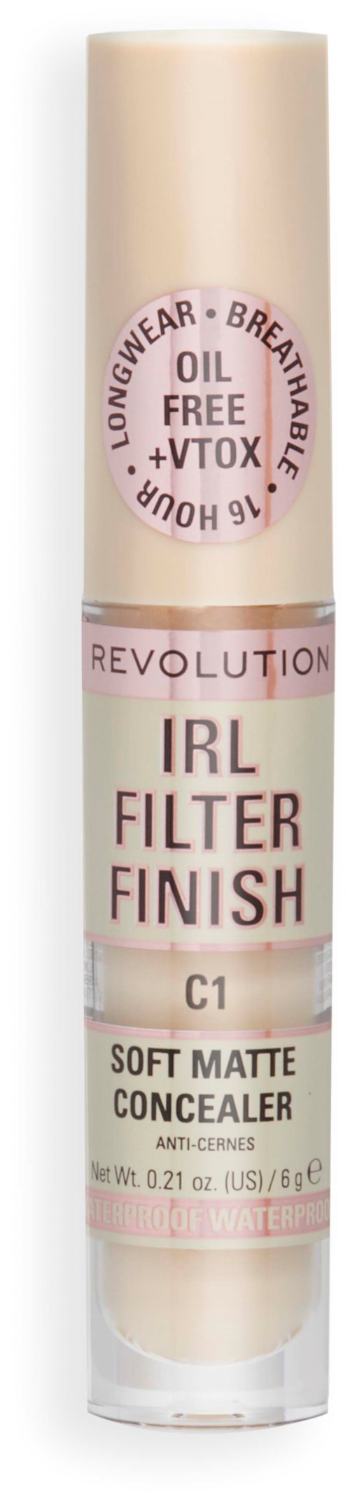 Revolution Beauty London Revolution IRL Filter Finish Concealer C1