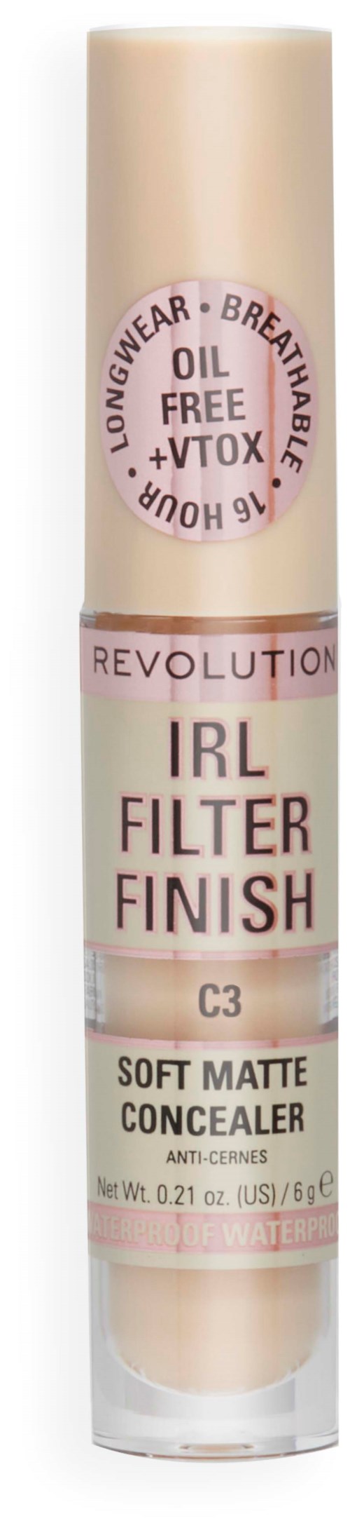 Revolution Beauty London Revolution IRL Filter Finish Concealer C3