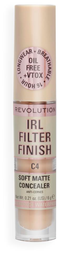 Makeup Revolution IRL Filter Finish Concealer C4 6 g