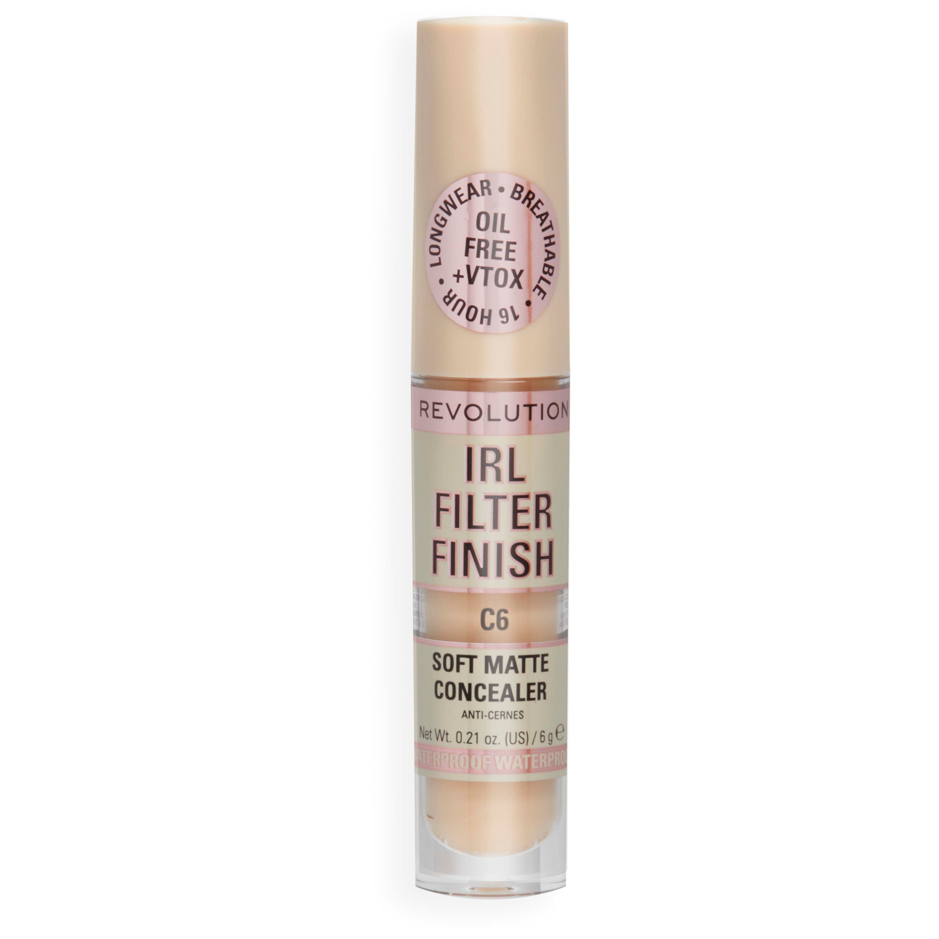 Makeup Revolution Revolution IRL Filter Finish Concealer C6