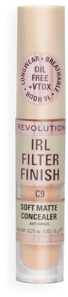 Makeup Revolution IRL Filter Finish Concealer C9 6 g