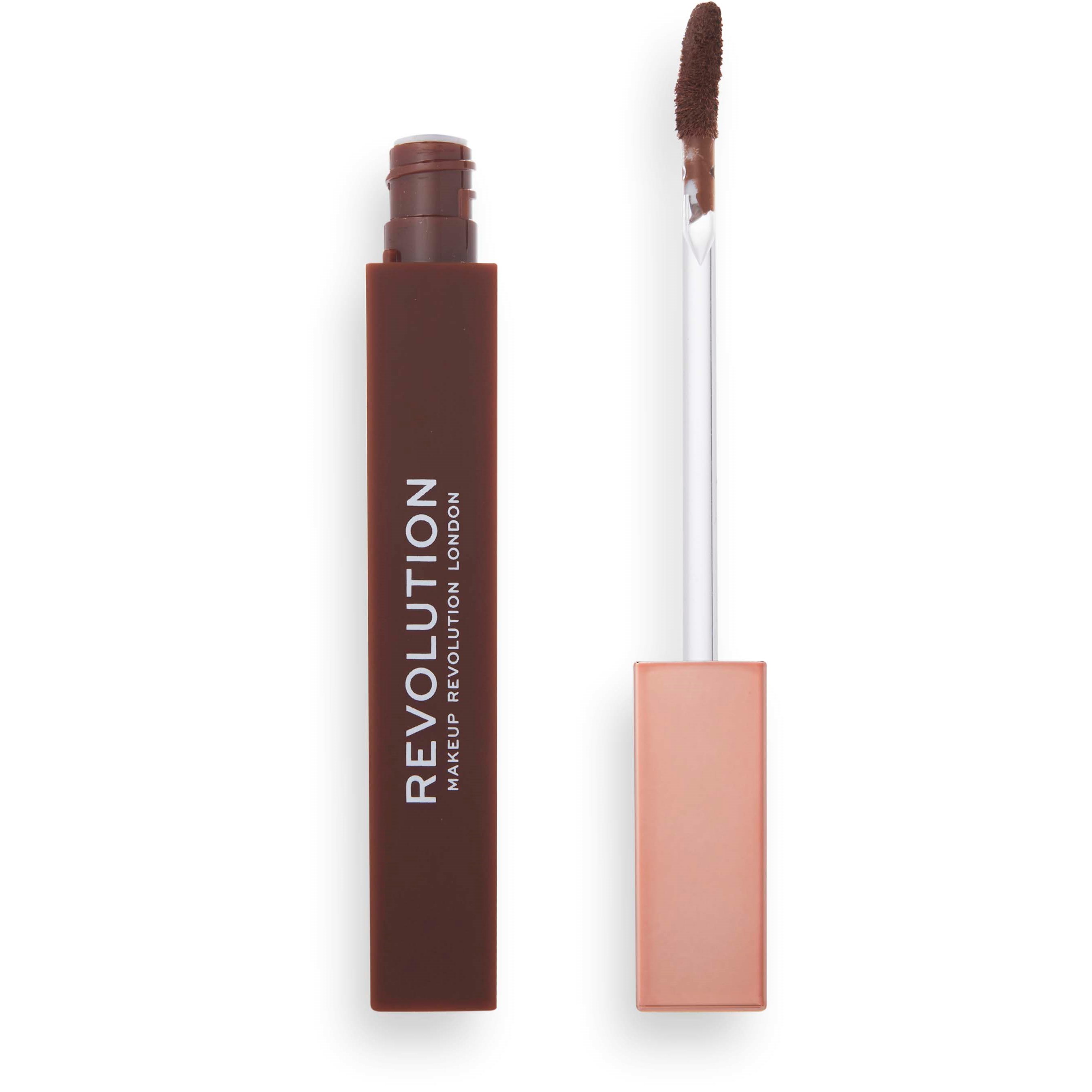 Läs mer om Makeup Revolution IRL Filter Finish Lip Crème Americano Brown