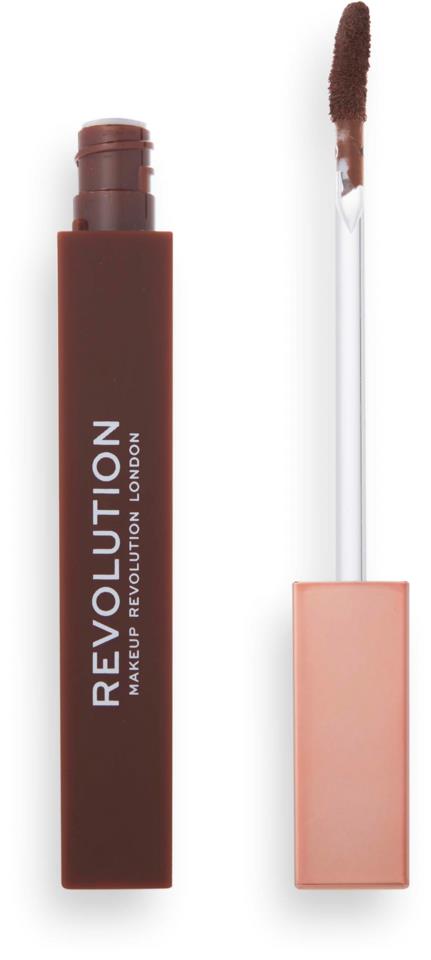 Makeup Revolution IRL Filter Finish Lip Crème Americano Brown