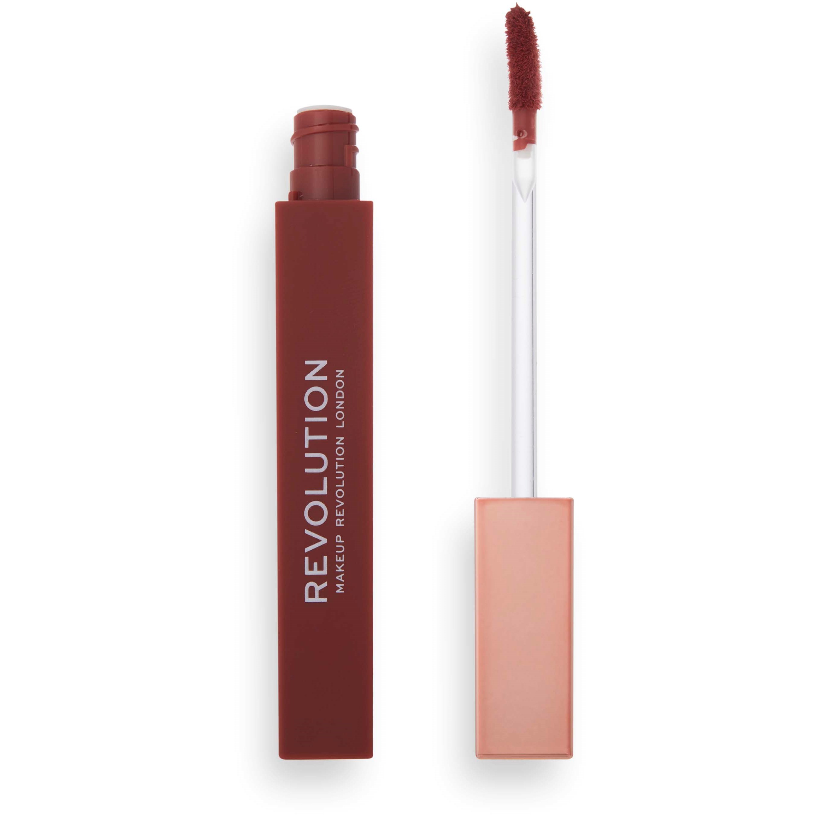 Läs mer om Makeup Revolution IRL Filter Finish Lip Crème Burnt Cinnamon