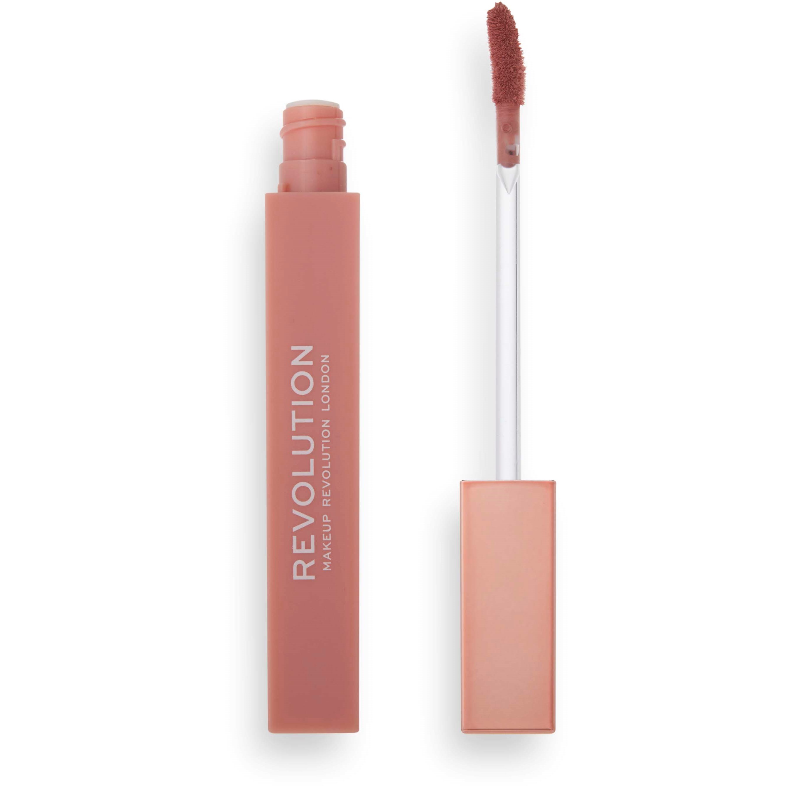 Läs mer om Makeup Revolution IRL Filter Finish Lip Crème Chai Nude