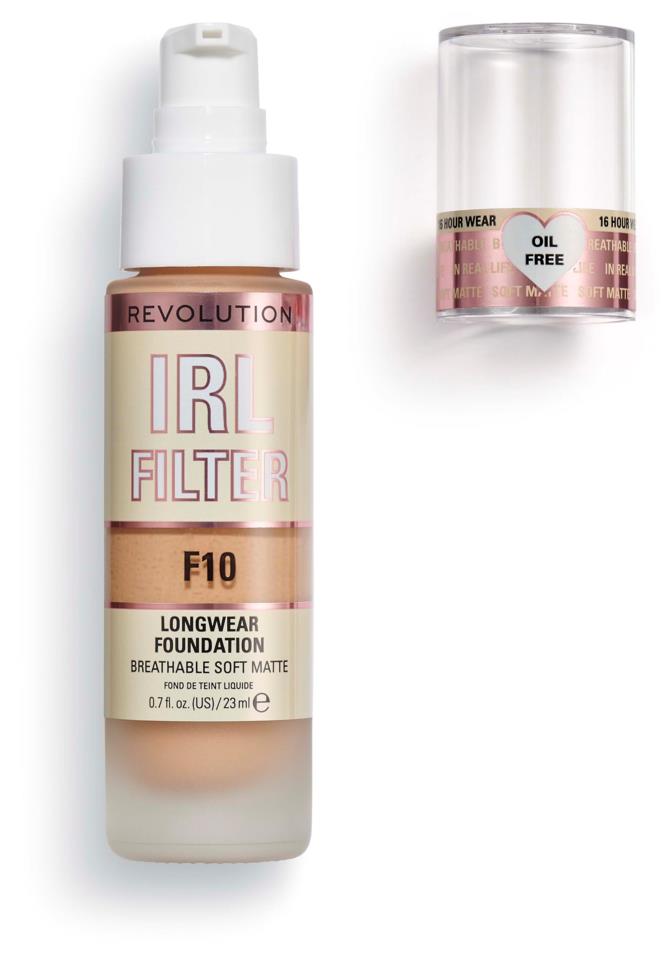 Makeup Revolution IRL Filter Longwear Foundation F10 23 ml