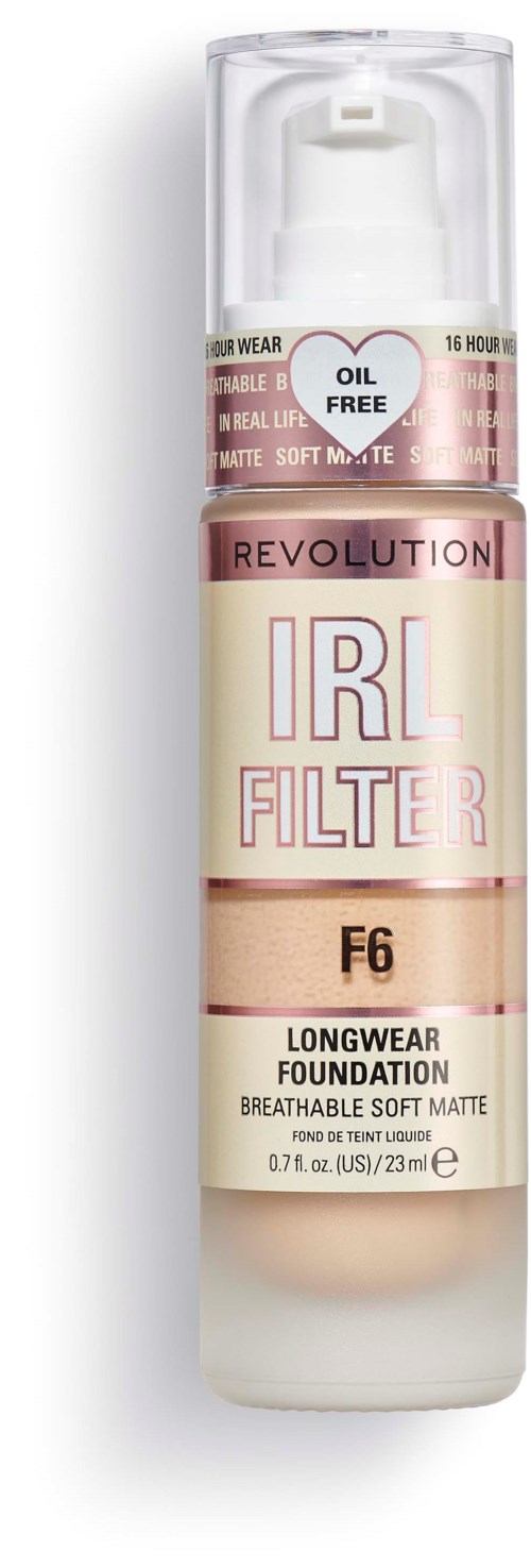Revolution Beauty London IRL Filter Longwear Foundation F6