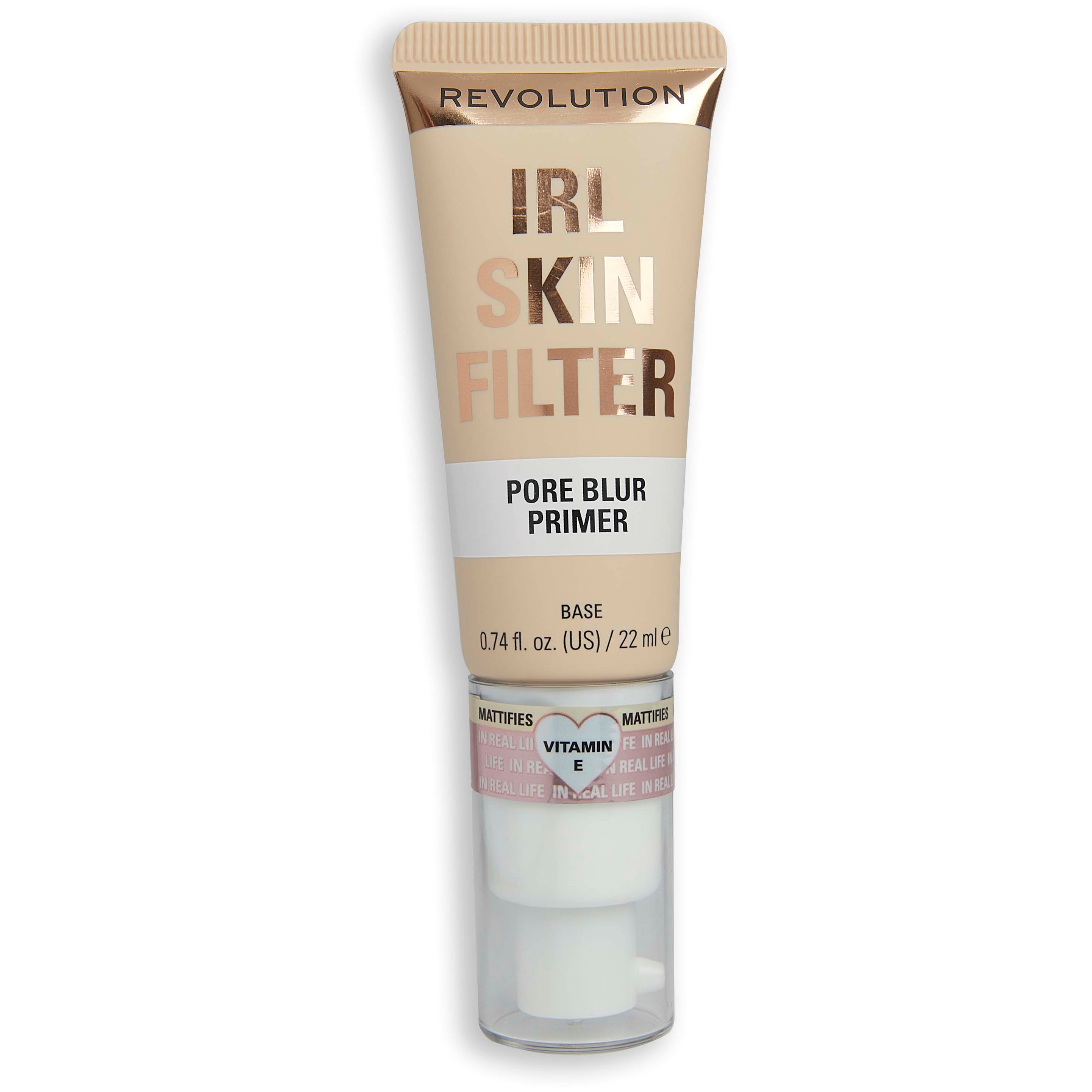 Läs mer om Makeup Revolution IRL Pore Blur Filter Primer 22 ml