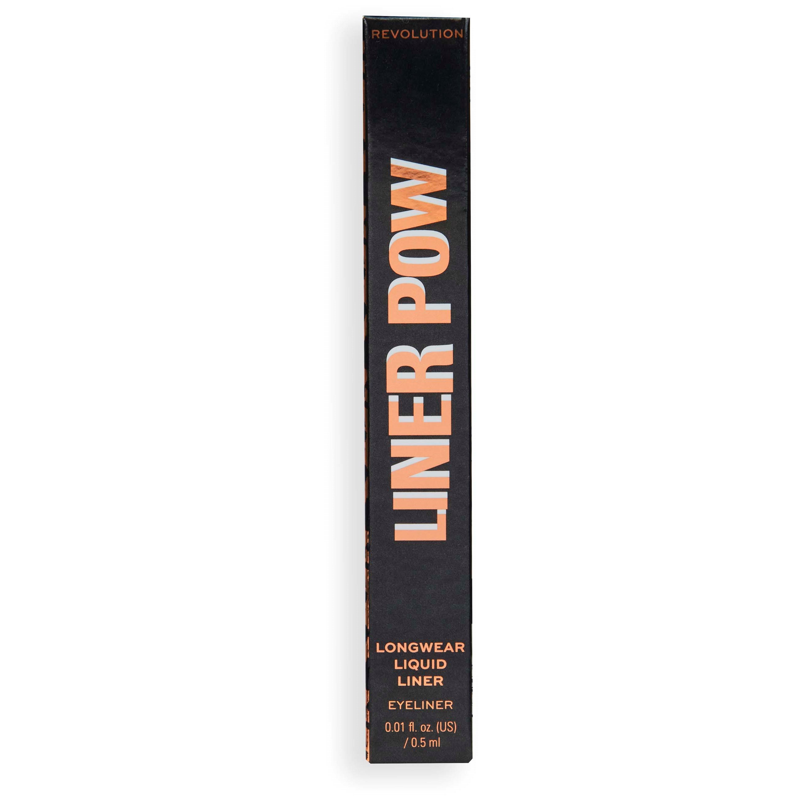 Revolution Beauty London Liner Pow Longwear Liquid Eyeliner (obrázok 3)