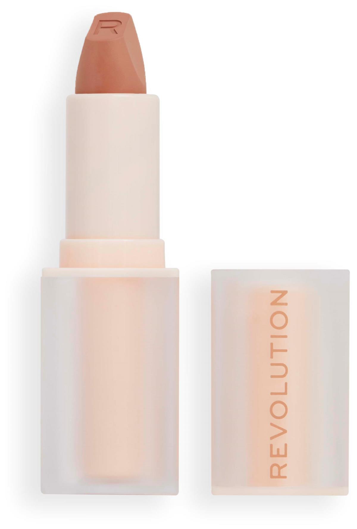 Revolution Beauty London Lip Allure Soft Satin Lipstick Chauffeur Nude