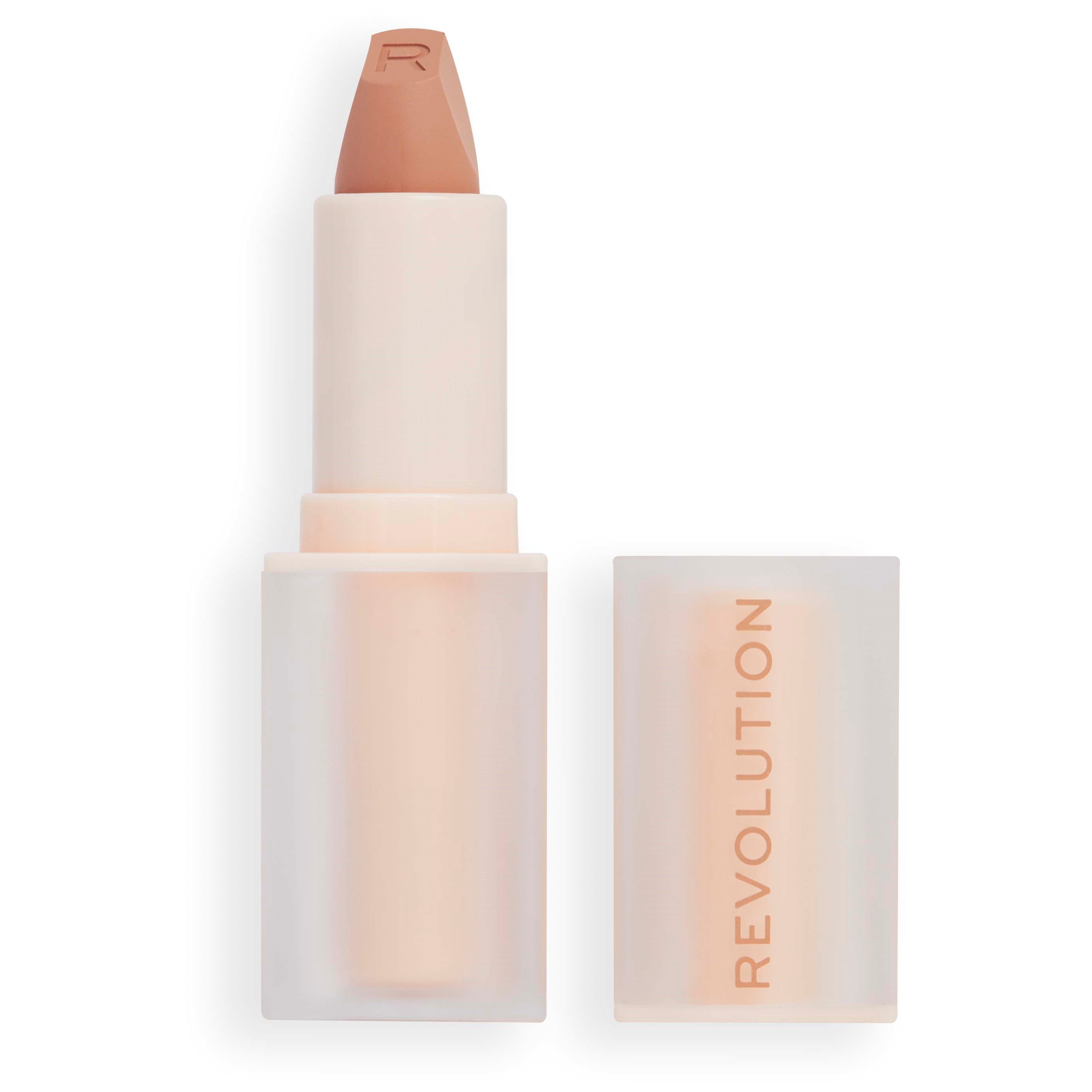Läs mer om Makeup Revolution Lip Allure Soft Satin Lipstick Lover Nude
