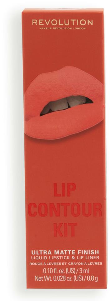 Makeup Revolution Lip Contour Kit Coral Babe 0,8 g