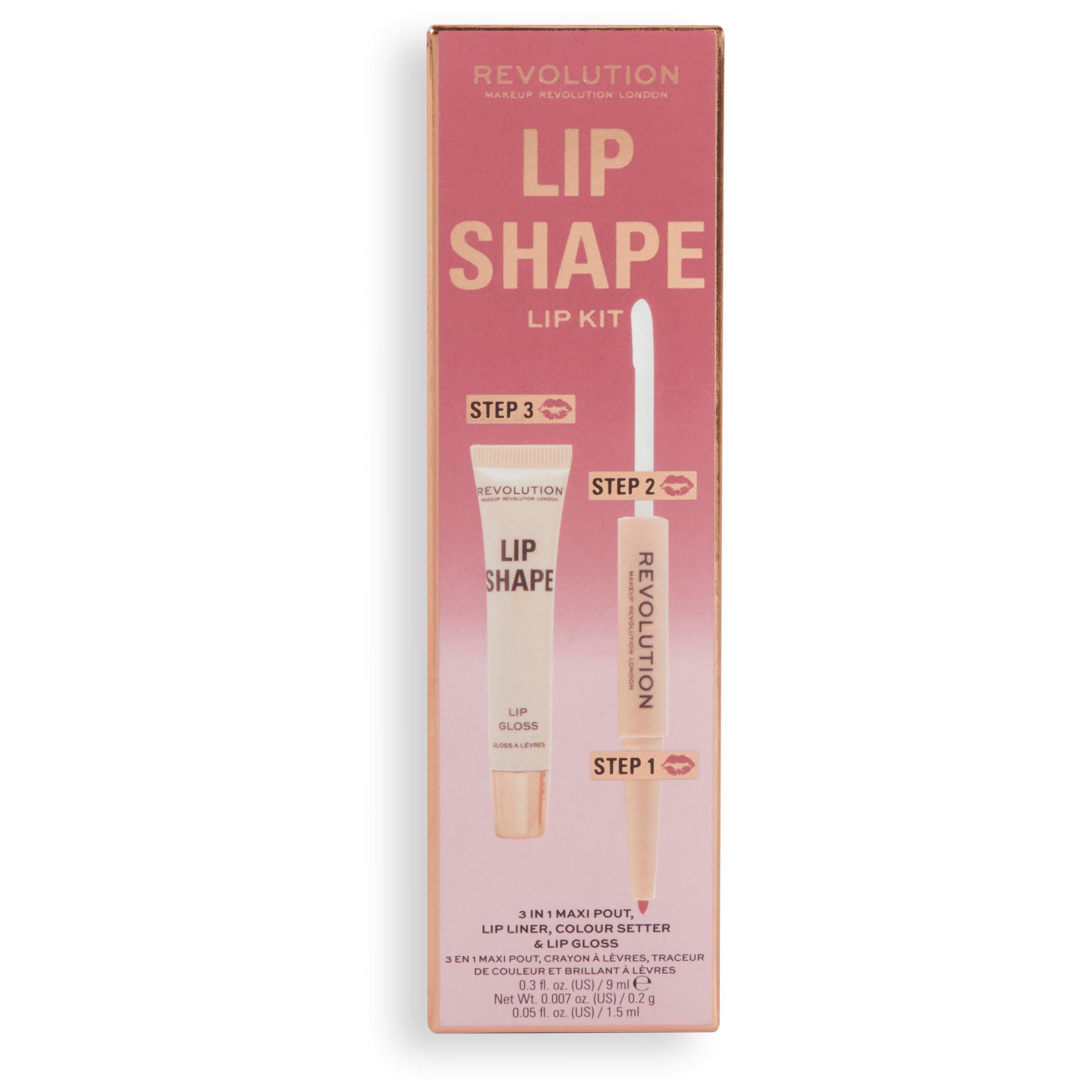 Revolution Beauty London Lip Shape Kit Rose Pink (obrázok 4)