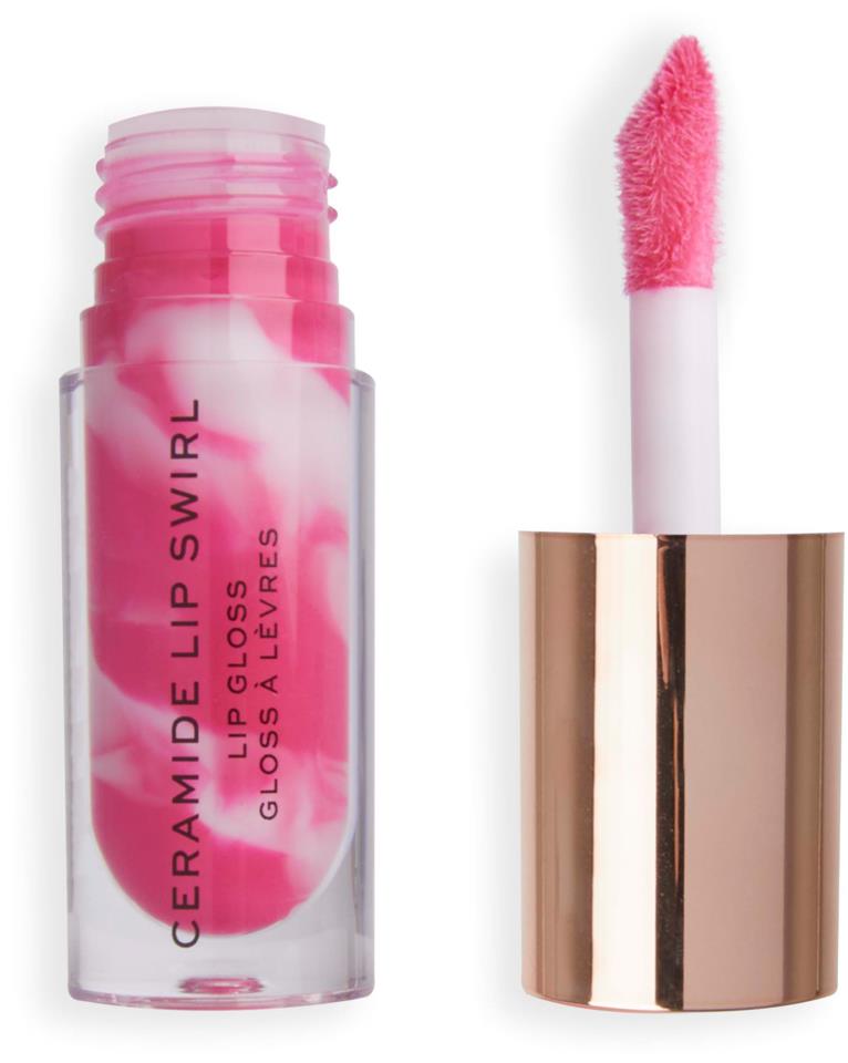 Makeup Revolution Lip Swirl Ceramide Gloss Berry Pink 4,5 ml