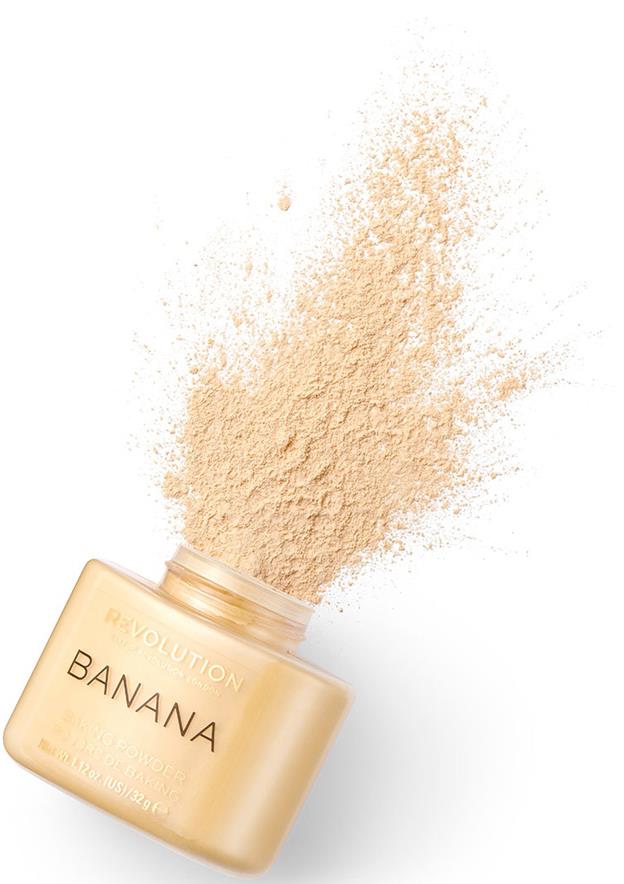 Makeup Revolution Loose Baking Powder Banana (Deep)