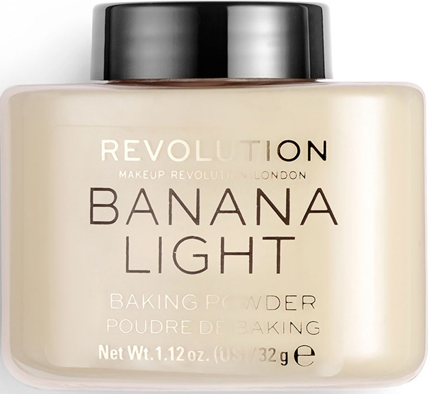 Makeup Revolution Loose Baking Powder, Banana