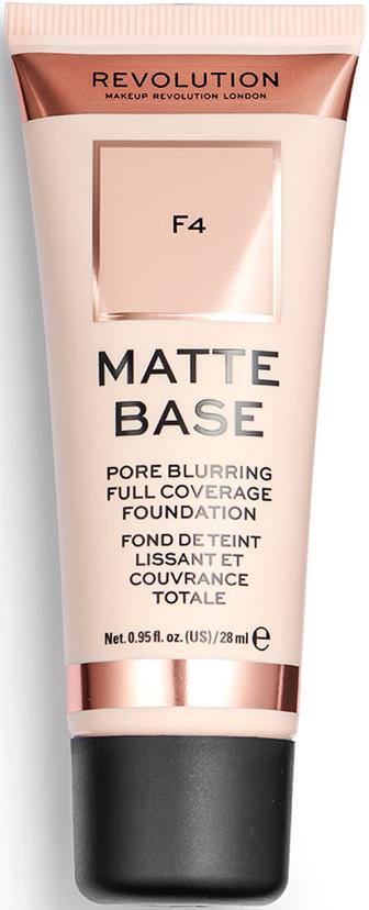 Makeup Revolution Matte Base Foundation F4