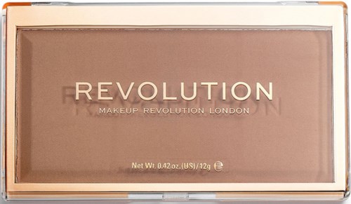 En sminkpalett från Revolution, Makeup Revolution London, med bruna ögonskuggor.