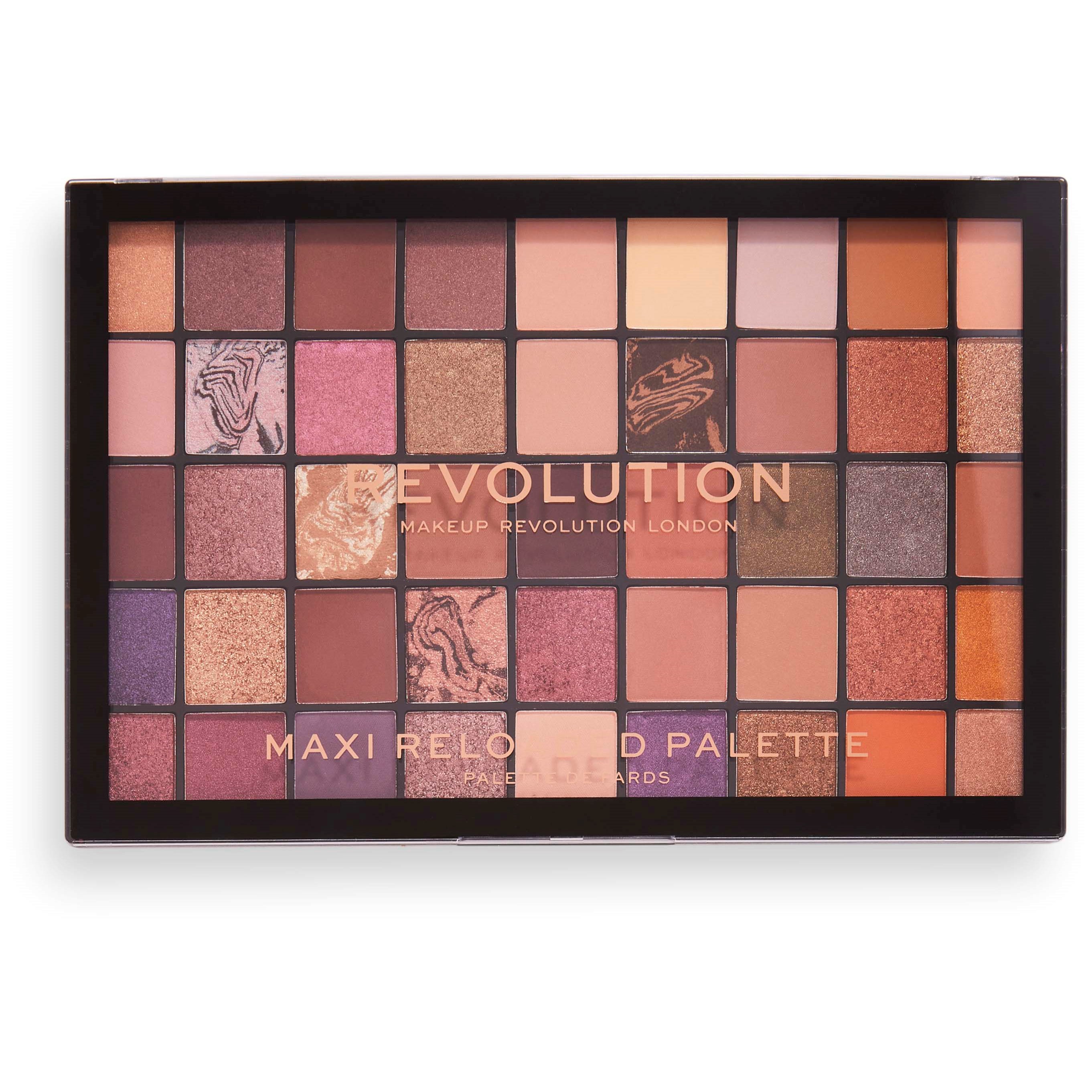 Läs mer om Makeup Revolution Maxi Reloaded Palette Infinite Bronze