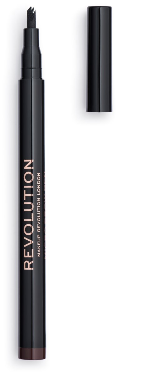 En svart eyeliner-penna med lock, märkt 'Revolution' från Makeup Revolution London.