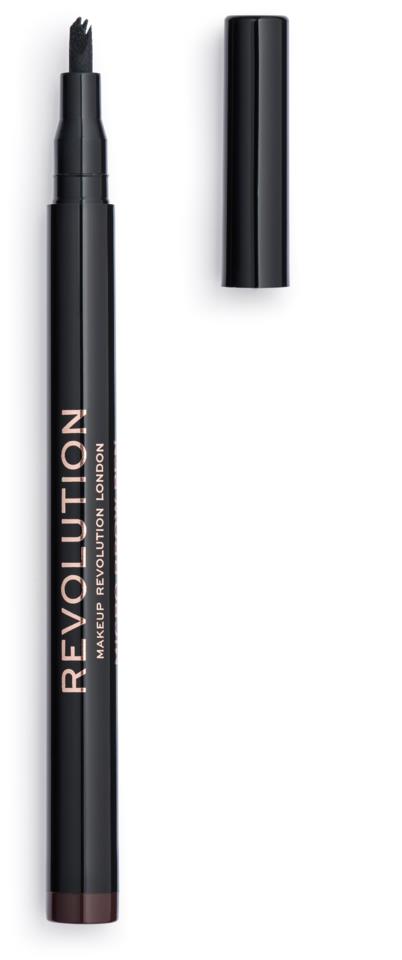 Makeup Revolution Micro Brow Pen Dark