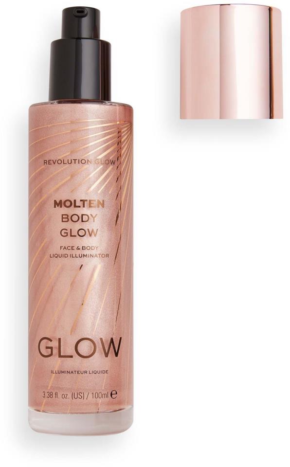 Makeup Revolution Molten Body Glow Rose Gold