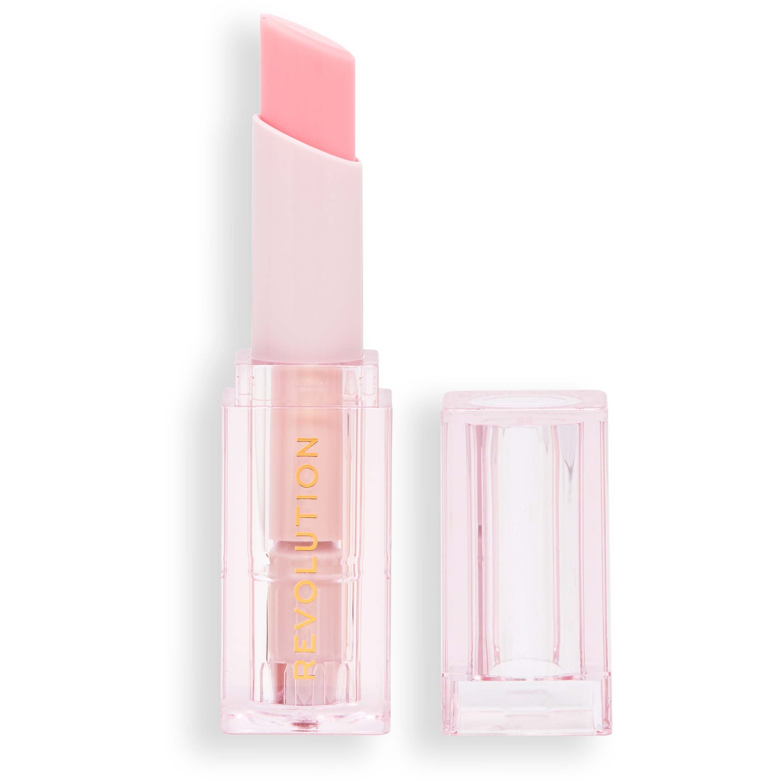 Läs mer om Makeup Revolution Mood Switch Aura Lip Balm Kiss Pink