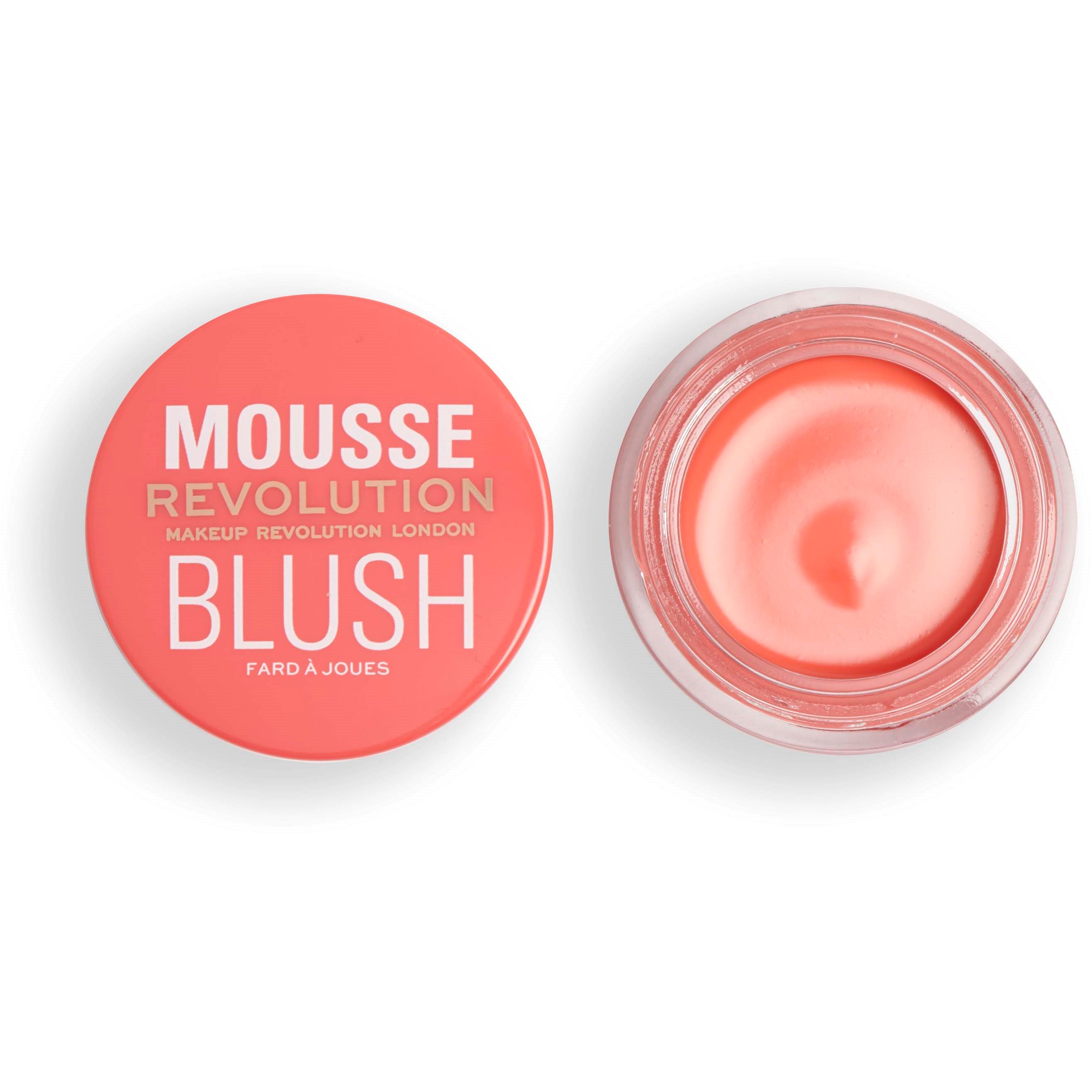 Läs mer om Makeup Revolution Mousse Blusher Grapefruit Coral