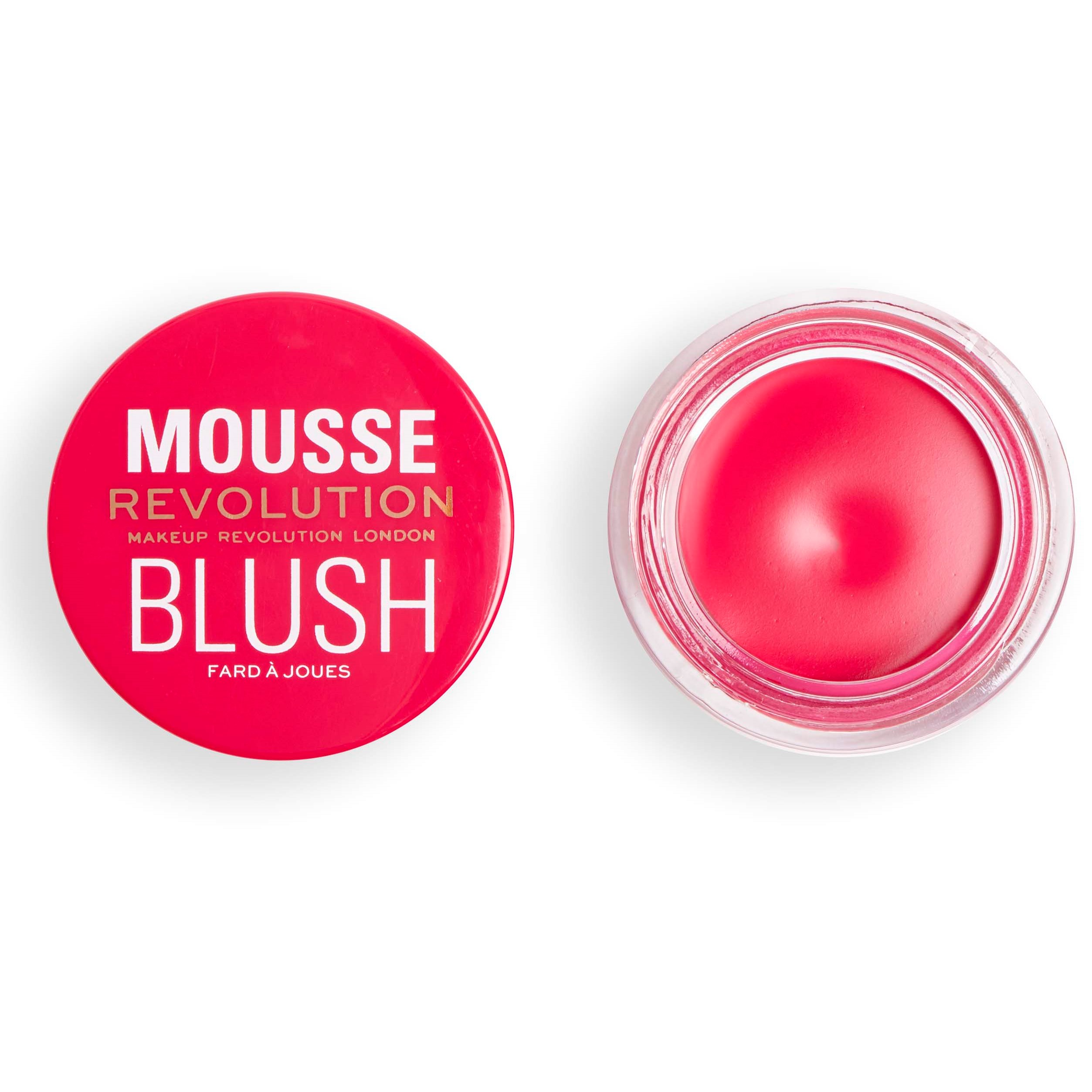 Läs mer om Makeup Revolution Mousse Blusher Juicy Fuchsia Pink