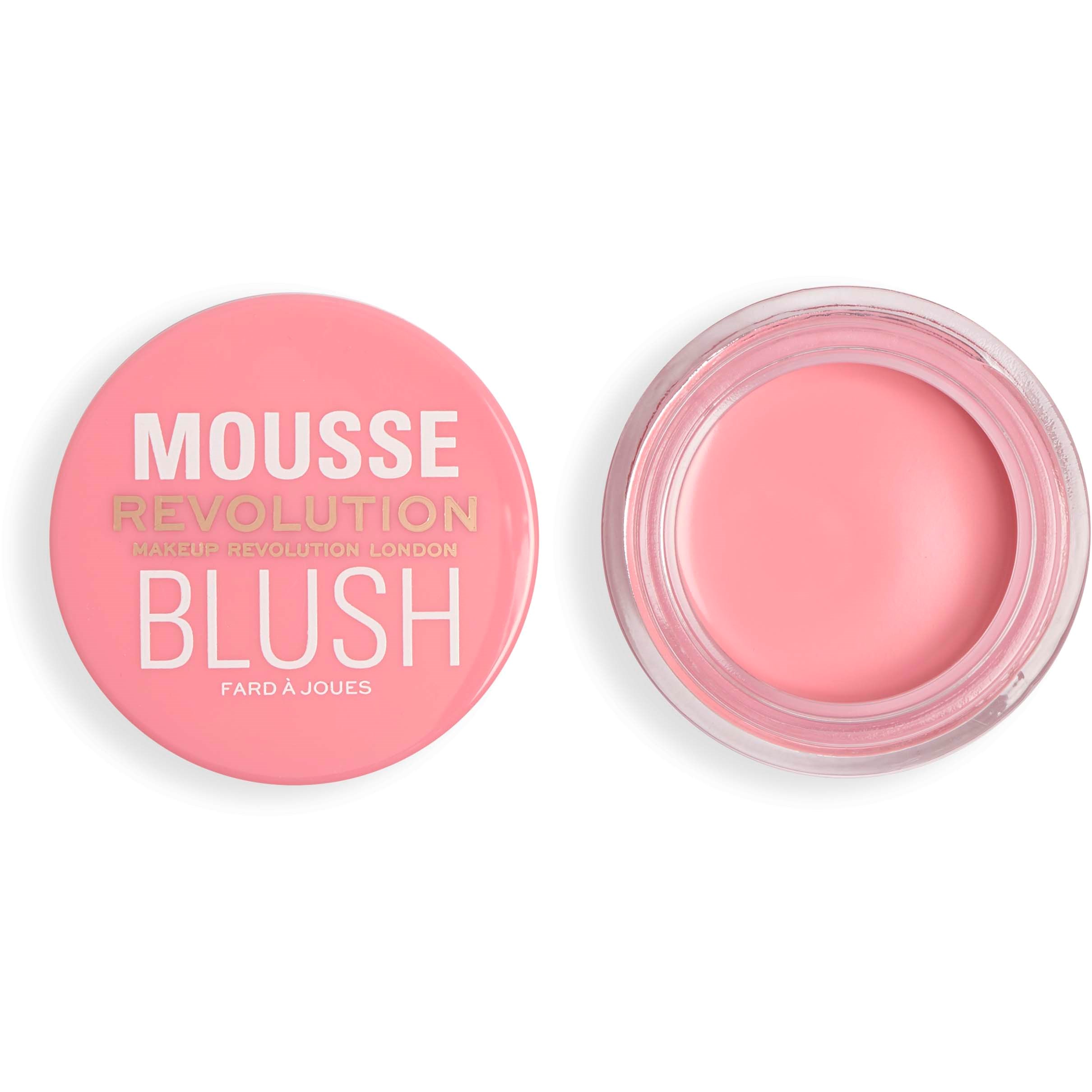 Läs mer om Makeup Revolution Mousse Blusher Squeeze Me Soft Pink