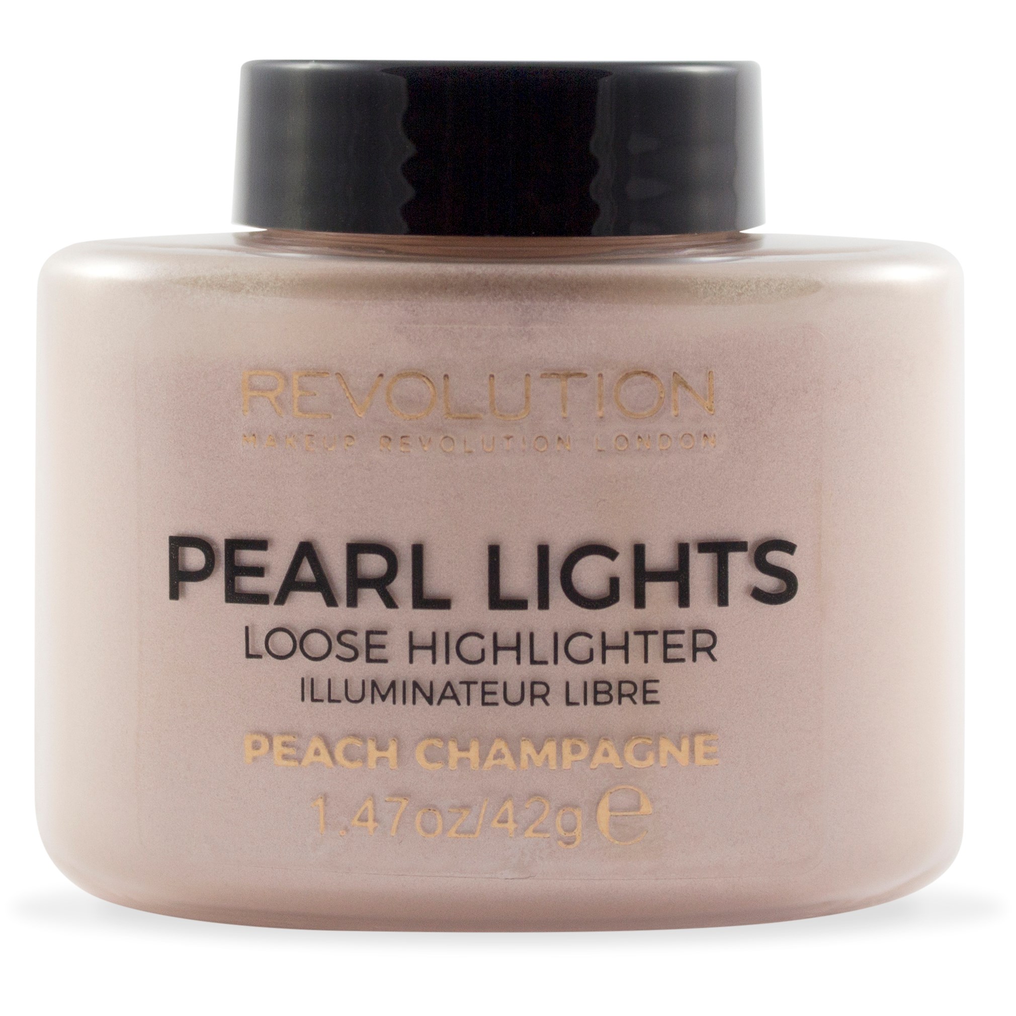 Makeup Revolution Pearl Lights Loose Highlighter Peach Champagne