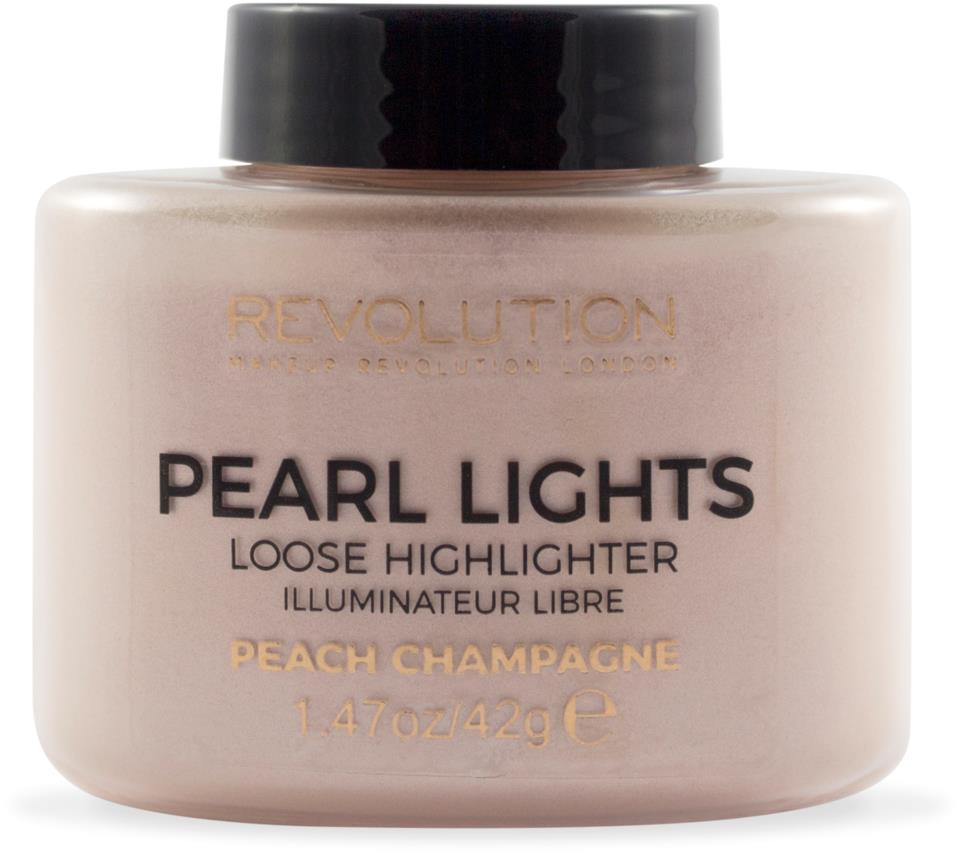 Makeup Revolution Pearl Lights Loose Highlighter Peach Champagne