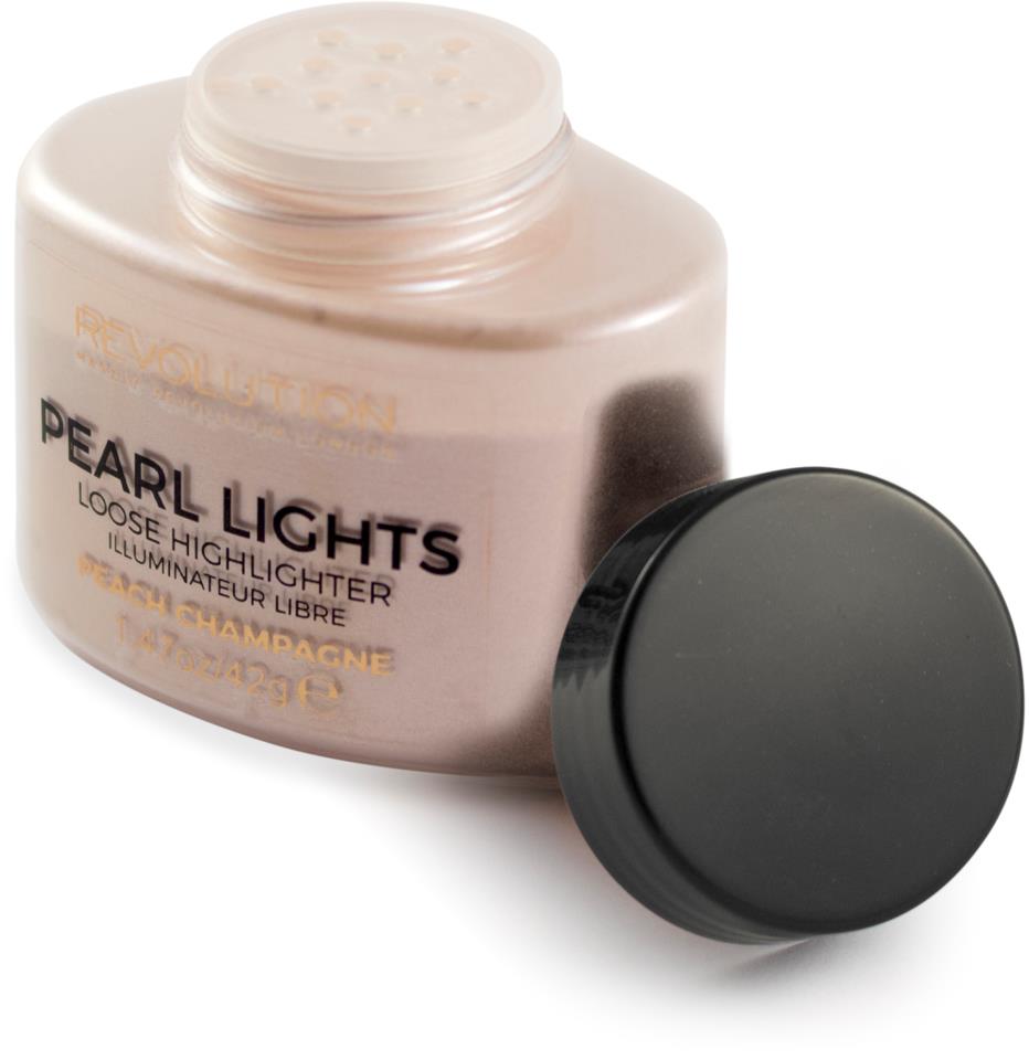 Makeup Revolution Pearl Lights Loose Highlighter Peach Champagne