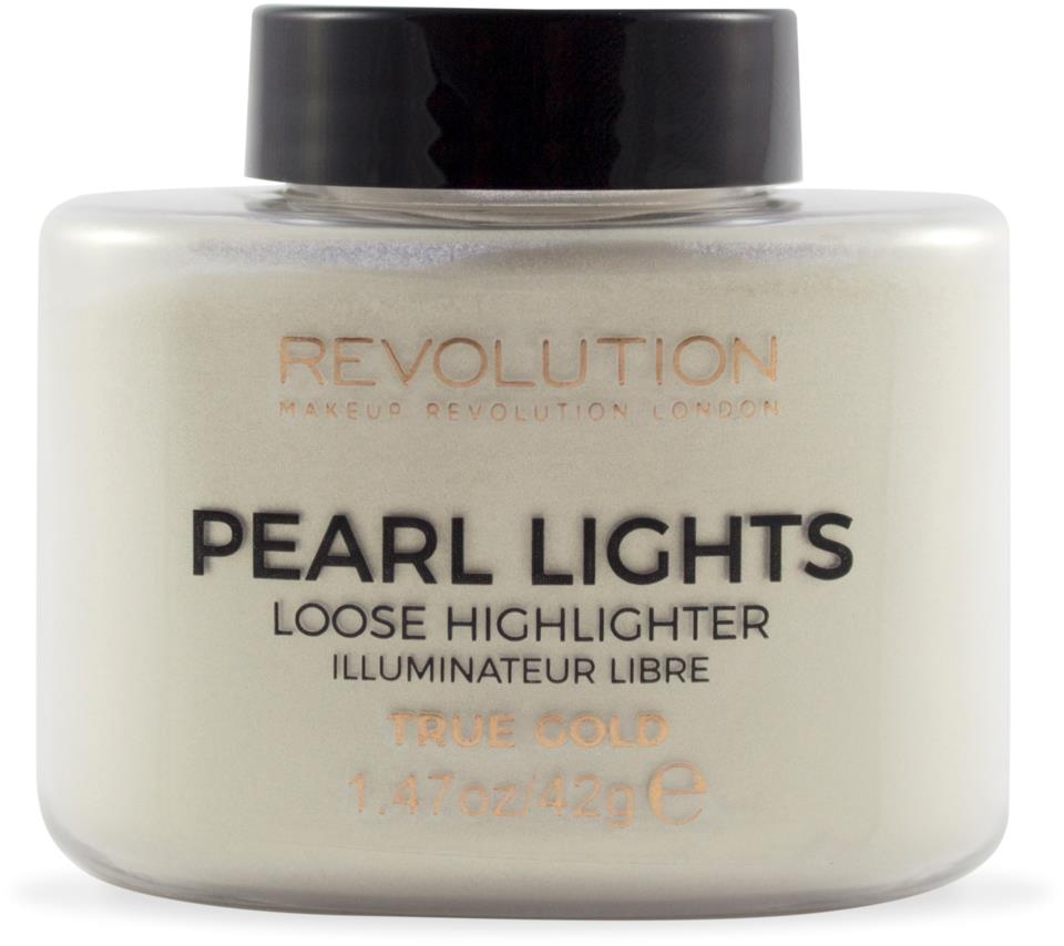 Makeup Revolution Pearl Lights Loose Highlighter True Gold
