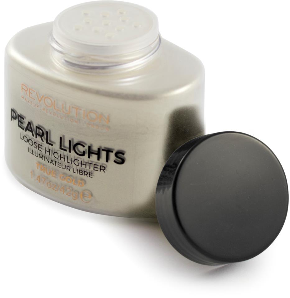 Makeup Revolution Pearl Lights Loose Highlighter True Gold