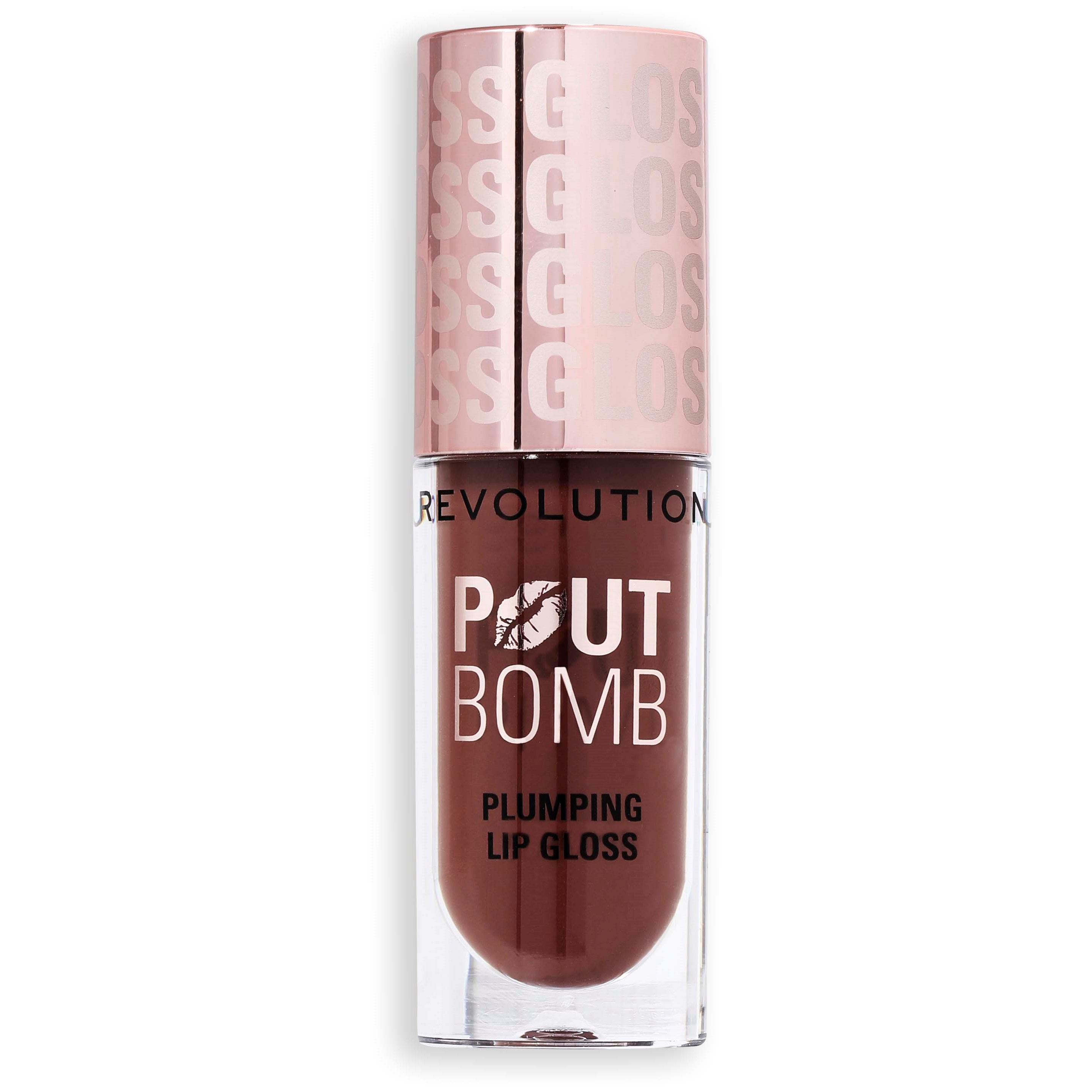Revolution Beauty London Pout Bomb Plumping Gloss Espresso Cool N billede