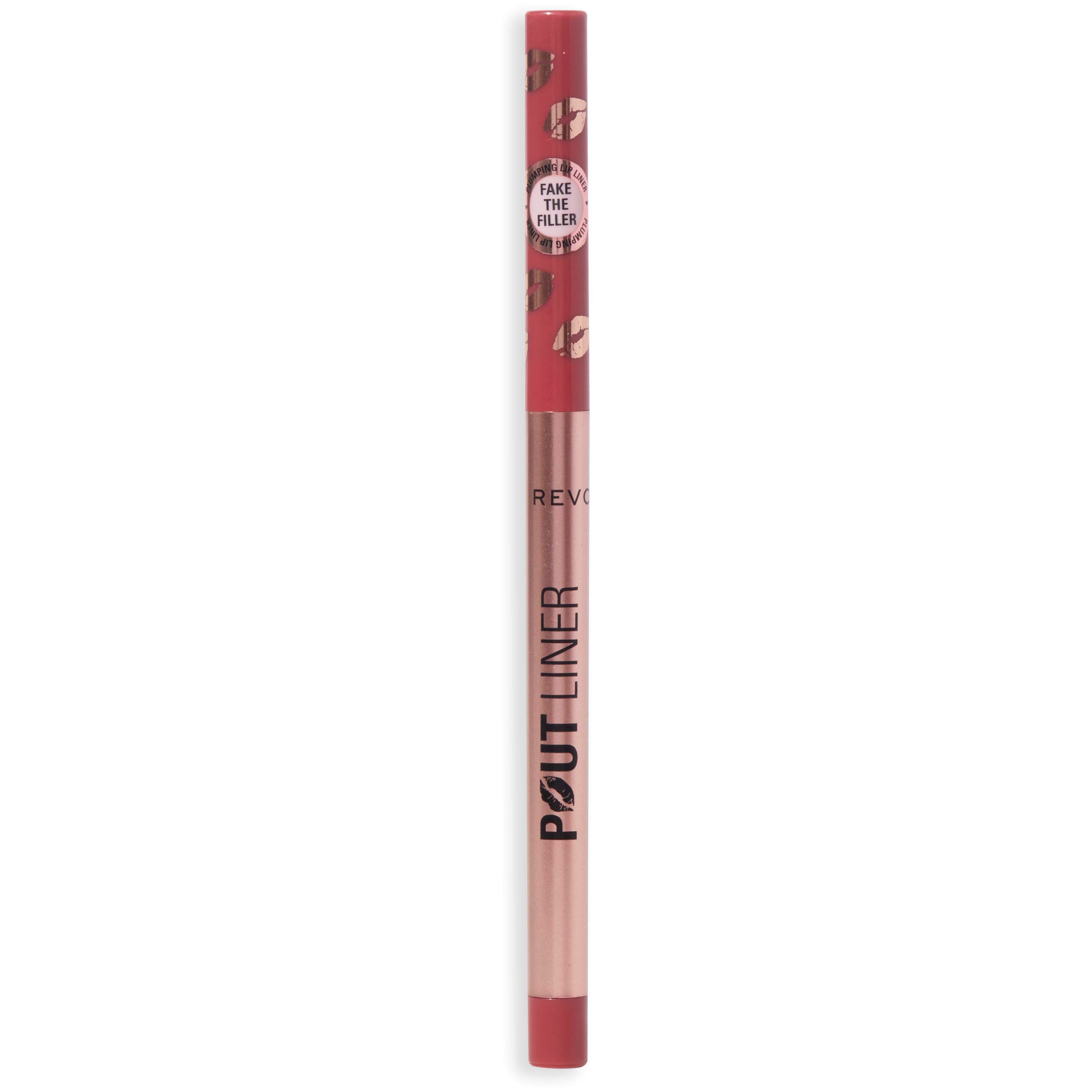 Revolution Beauty London Pout Plumping Lip Liner Burnt Cherry Red