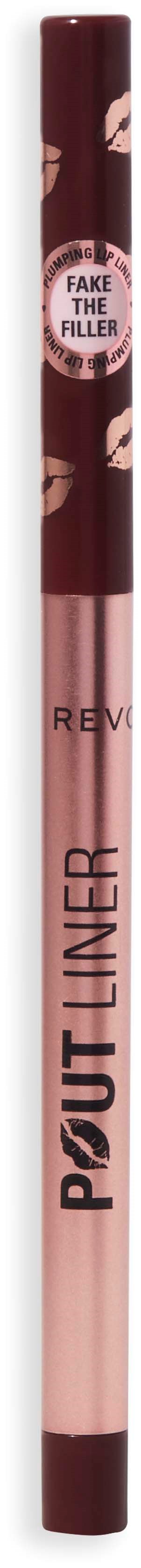 Revolution Beauty London Pout Plumping Lip Liner Deepest Mauve