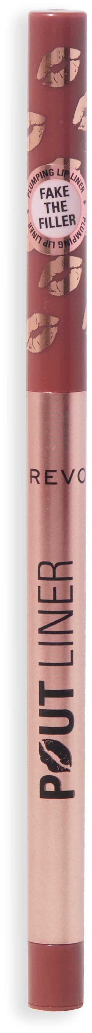 Revolution Beauty London Pout Plumping Lip Liner Doll Cool Nude